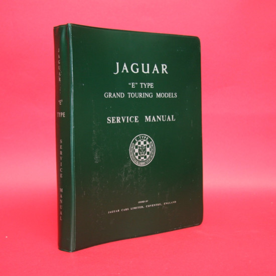 Jaguar E Type Grand Touring Models Service Manual