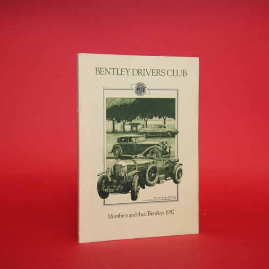 Bentley Drivers Club Members and their Bentleys 1982