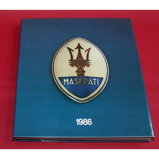 Maserati 1986 - Rivista Maserati 1