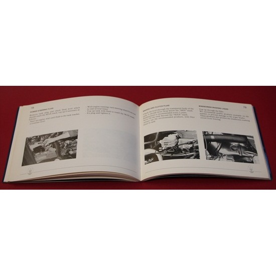 Maserati 425 Owner's Manual : USA Version