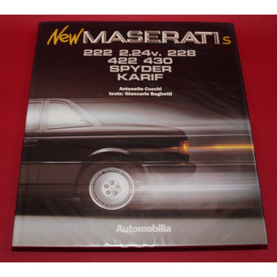 New Maseratis 222 2.24v 228 422 430 Spyder Karif