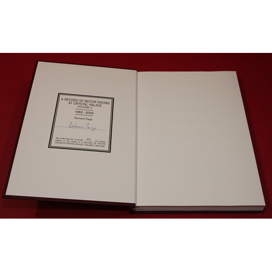 A Record of Motor Racing at Crystal Palace Volume 1 & 2