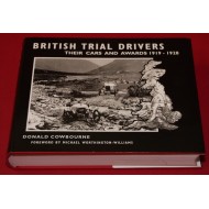 British Trial Drivers Their Cars And Awards 1919-1928